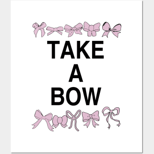 Pink Bows Take a Bow Posters and Art